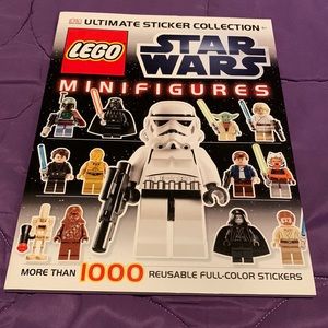 Lego Star Wars Minifigures Sticker Book
